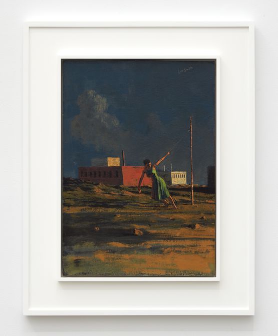 Untitled Maypole by Hughie Lee-Smith contemporary artwork Painting
