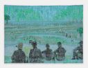 They had Smelt It In The Air and Confirmed that The Enemy could Wipe out a Hundred Thousand of Them at Once but Their Thoughts Turned To the Day They Would Ice Skate Together by Sedrick Chisom contemporary artwork Painting