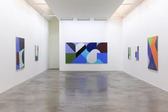 Contemporary art exhibition Richard Gorman dalkey 2 at Kerlin Gallery Dublin Ireland