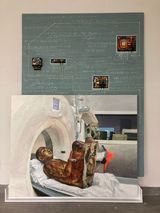 Sokushinbutsu by Yan Heng contemporary artwork installation painting