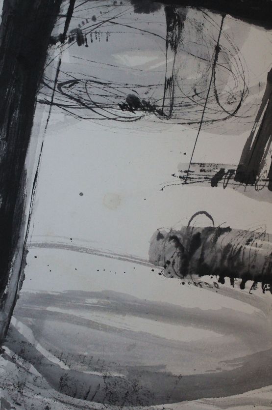 Floating VI by Amy Tang contemporary artwork Works on Paper