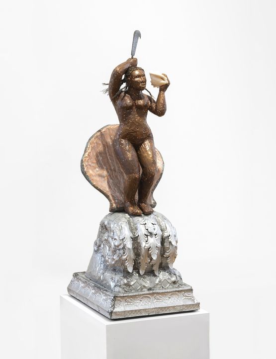 Rebirth of the Sable Venus by Alison Saar contemporary artwork Sculpture