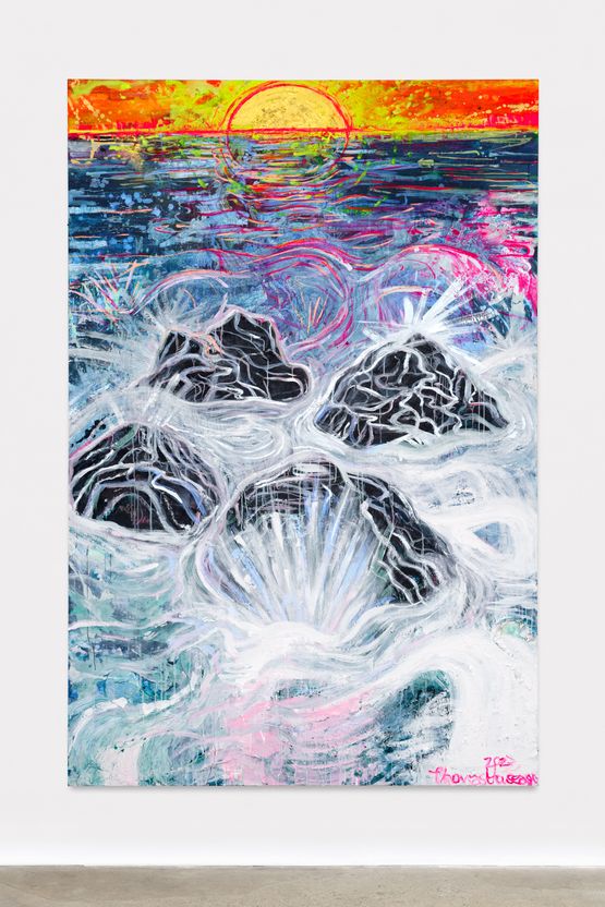 Untitled by Thomas Houseago contemporary artwork Painting