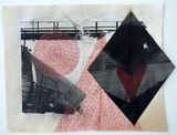 The world squared itself to measure by Radhika Khimji contemporary artwork painting photography textile