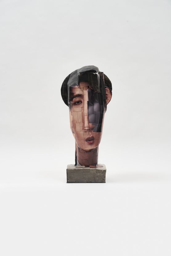 HeadJ by Osang Gwon contemporary artwork Painting