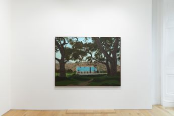 Contemporary art exhibition Jake Longstreth California Landscapes at Galerie Max Hetzler London United Kingdom