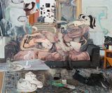 Summer Indoor by Adrian Ghenie contemporary artwork painting