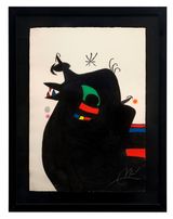 Le Marechal des Logis by Joan Miro contemporary artwork print works on paper
