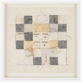 Roman Seed Calendar XII by Michelle Stuart contemporary artwork drawing painting works on paper