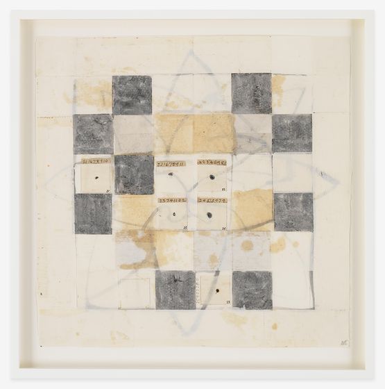 Roman Seed Calendar XII by Michelle Stuart contemporary artwork Painting