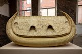 Houseboat for Ho Model by Simon Starling contemporary artwork sculpture textile