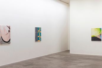 Contemporary art exhibition Marcel Vidal blue moon shadow at Kerlin Gallery Dublin Ireland