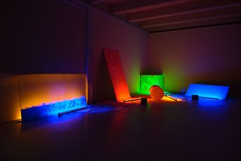 Contemporary art exhibition Keith Sonnier Keith Sonnier at DIA Beacon New York United States