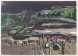 Landscape Sketch No.2 2 by Lin Shan contemporary artwork works on paper