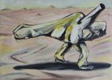 Museum Menageries 17 by Prabhakar Pachpute contemporary artwork works on paper