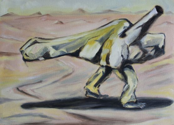 Museum Menageries 17 by Prabhakar Pachpute contemporary artwork Works on Paper