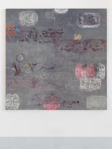 La Locura del ver by Jose Maria Sicilia contemporary artwork textile works on paper