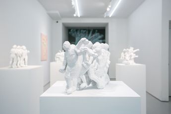 Contemporary art exhibition Miao Xiaochun Gyro Dance at Eli Klein Gallery New York United States