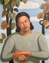 The man who leaves decisions to the coin by Tang Shuo contemporary artwork painting