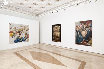 Contemporary art exhibition Cesar Santos Manuscripts at RobilantVoena London United Kingdom