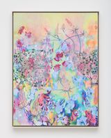 Keeps climbing higher by Sarah Ann Weber contemporary artwork drawing painting