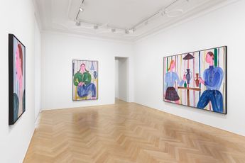 Contemporary art exhibition GRACE WEAVER Parataxis at Galerie Max Hetzler Bleibtreustrae 45 Berlin Germany