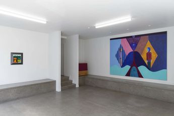 Contemporary art exhibition Diena Georgetti Michael Illingworth Sam Rountree Williams How to Fight Loneliness at Hamish McKay Wellington New Zealand
