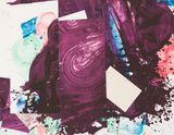 Plum Nellie K. Touch by Robert Reed contemporary artwork works on paper