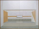 To Expand the Horizon in a Confined Room by Kayleigh Goh contemporary artwork painting works on paper