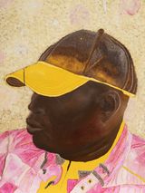 Sous lecorce du temps  Sports by Omar Ba contemporary artwork drawing painting