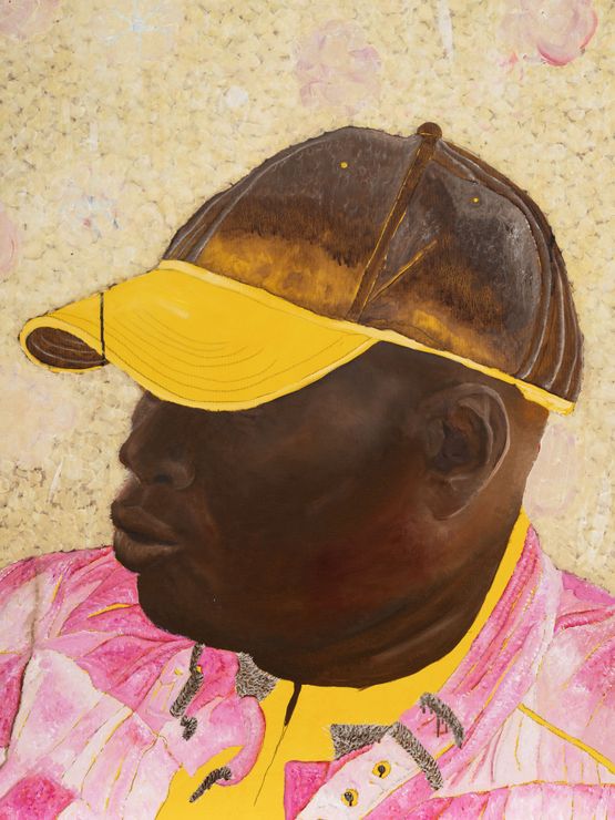 Sous lecorce du temps  Sports by Omar Ba contemporary artwork Painting