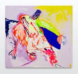the runway to return by Tom Polo contemporary artwork painting works on paper