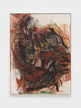 Woman Holding Legs Pauline Haberon by Sylvia Snowden contemporary artwork painting works on paper