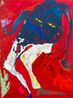 I keep on falling into you by Tom Polo contemporary artwork Painting