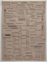 Codes by Judith Blum Reddy contemporary artwork drawing painting