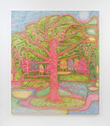 Strawberry Cove by Laurie Nye contemporary artwork painting