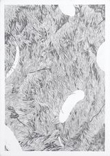 Suspicious activity 3 by Moses Tan contemporary artwork drawing works on paper