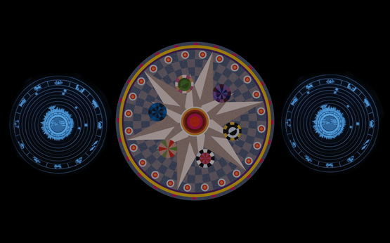 Conjuring Futures Turning the Wheel of Transformative Change by Hilmas Ghost contemporary artwork Moving Image