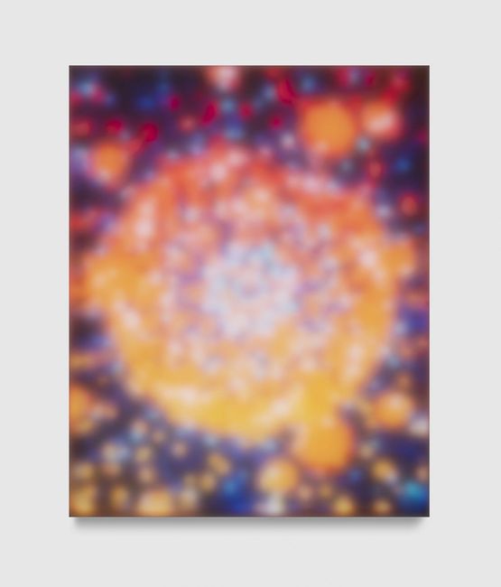 Sol Nebula by Leo Villareal contemporary artwork Painting