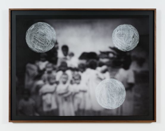 Untitled from white ethnography series by Paulo Nazareth contemporary artwork Photography