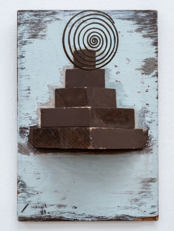 The Spiral maquette by Alexander Calder contemporary artwork Sculpture
