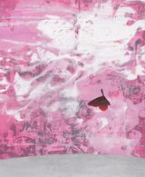 The Voice of the Butterfly in the Silent World 4 by Yoshiaki Nakamura contemporary artwork painting