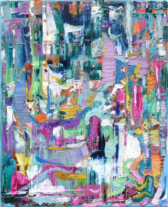 OP 44 by Szilard Huszank contemporary artwork Painting