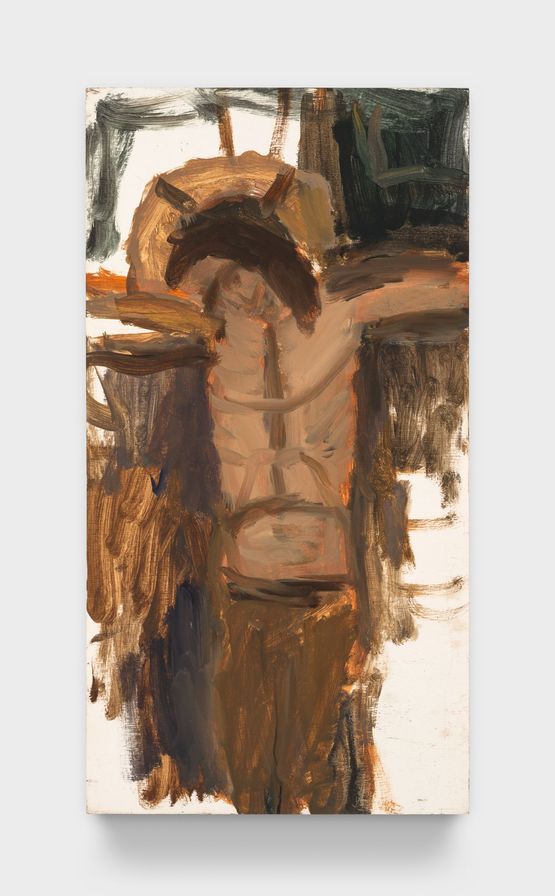 Crucifixion by Janice Nowinski contemporary artwork Painting