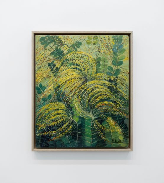 Mimosa by Bibi Zogbe contemporary artwork Painting
