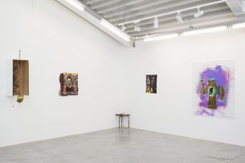 Contemporary art exhibition Matthieu Ronsse Memorabilia at Almine Rech Brussels Belgium
