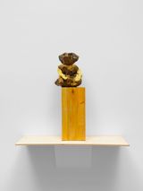 Sans titre assis Le Buisson 2025 by Jean-Luc Moulene contemporary artwork sculpture