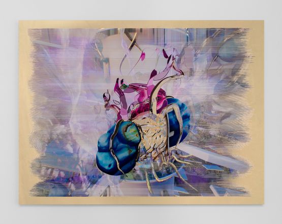 Ent-er the quantum cyborg by Libby Heaney contemporary artwork Print