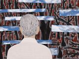 Control Burn by Adrienne Doig contemporary artwork painting textile