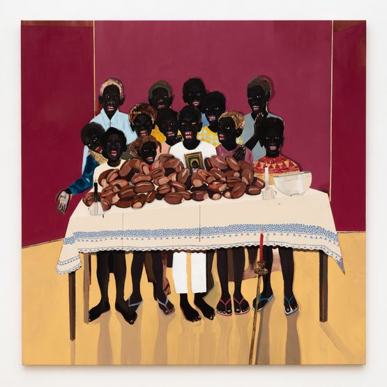 Requiem by Antonio Oba contemporary artwork Painting